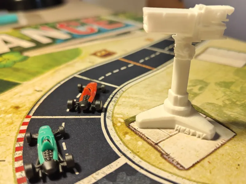 Heat Board Game - TV Broadcast Camera