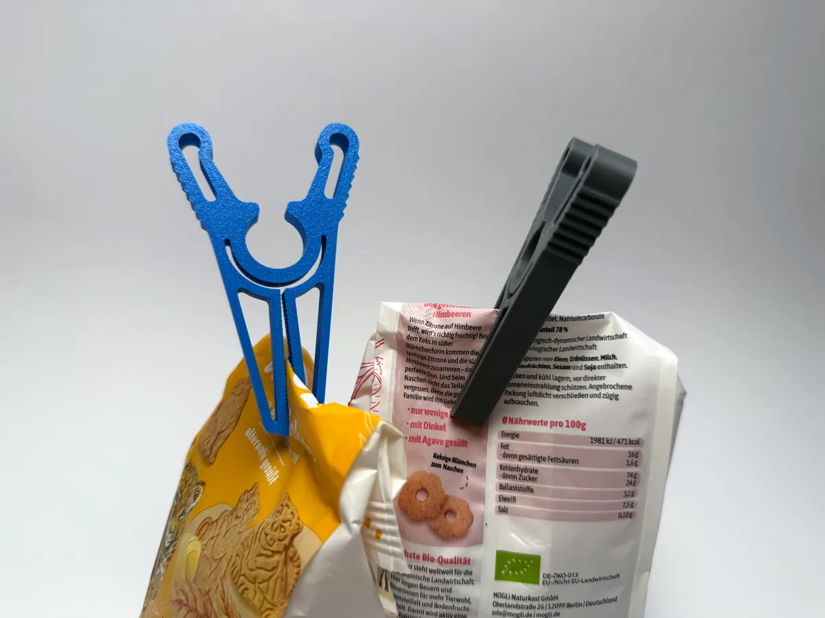 Bag Clip - Free 3D Print Model - MakerWorld