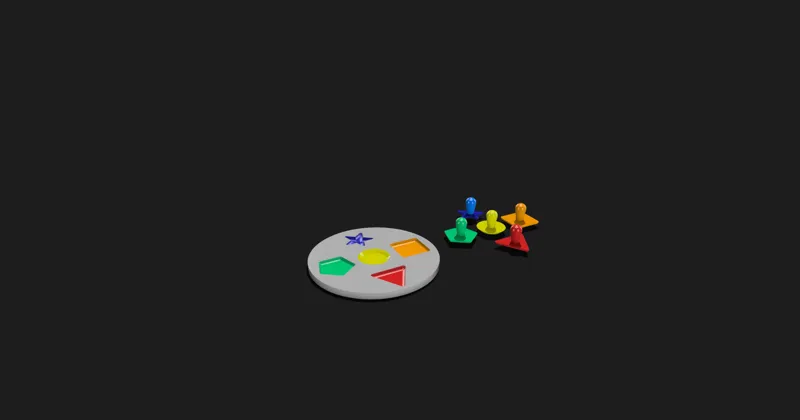Shapes and Colors Puzzle for Toddlers