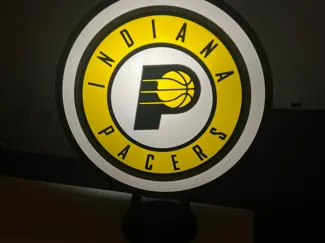 LOGO NBA LIGHTBOX INDIANA PACERS