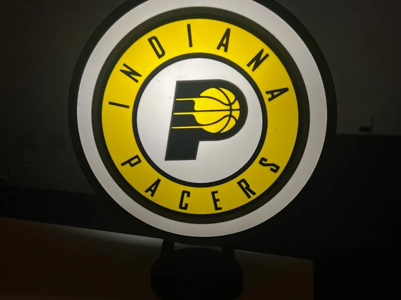 LOGO NBA LIGHTBOX INDIANA PACERS