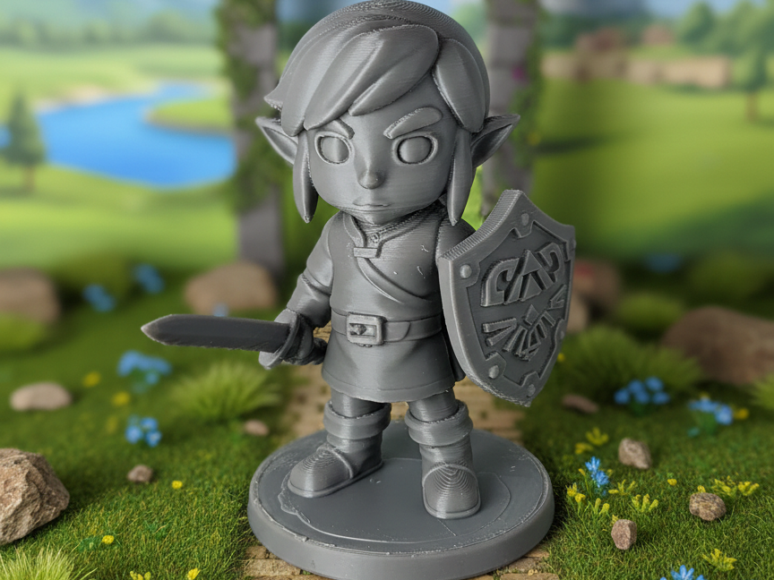 Link avec Épée et Bouclier