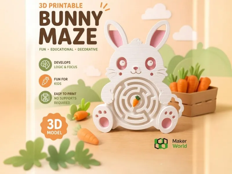 Bunny Maze Game 