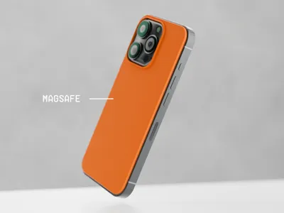 iPhone 15 Pro Thin Rear Case Cover with MagSafe