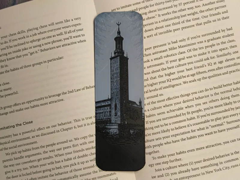 Stockholm City Hall Bookmark