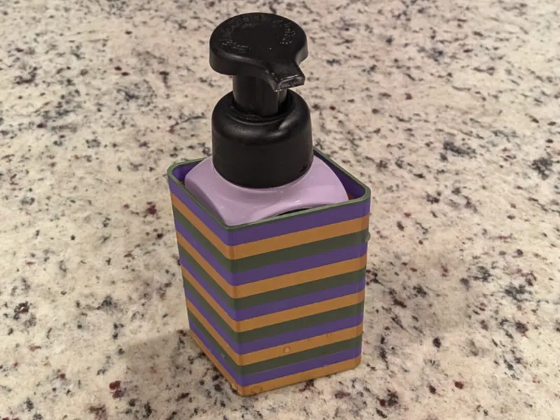 Mardi Gras Bath and Body Works Slip Cover
