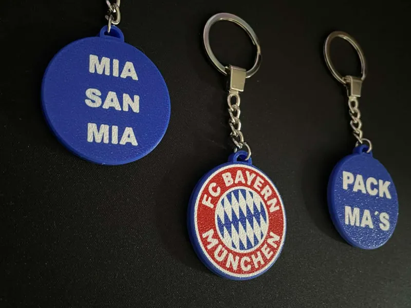 FC Bayern Munchen - Keychain - 3 Version