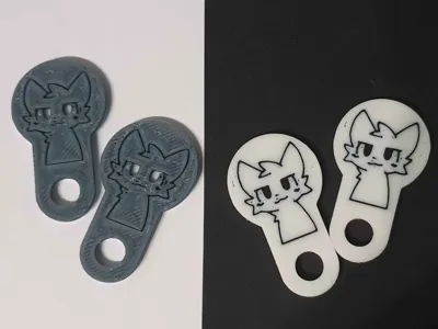 boykisser shopping cart coin key [FLAT MULTICOLOR]