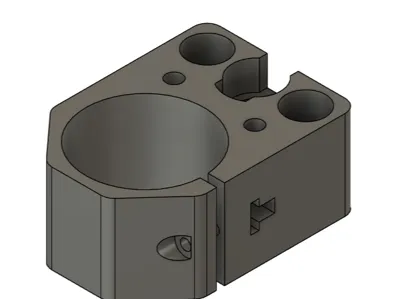 3018 CNC Motor Holder Carriage (Modified for 500w)