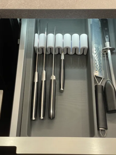 Kitchen Knife Block Holder Organizer view 2