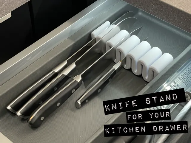 Kitchen Knife Block Holder Organizer