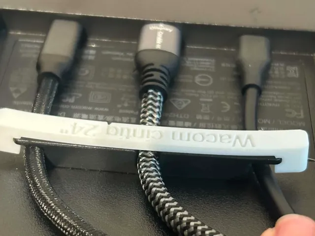 Wacom Clintiq 24 touch wire support