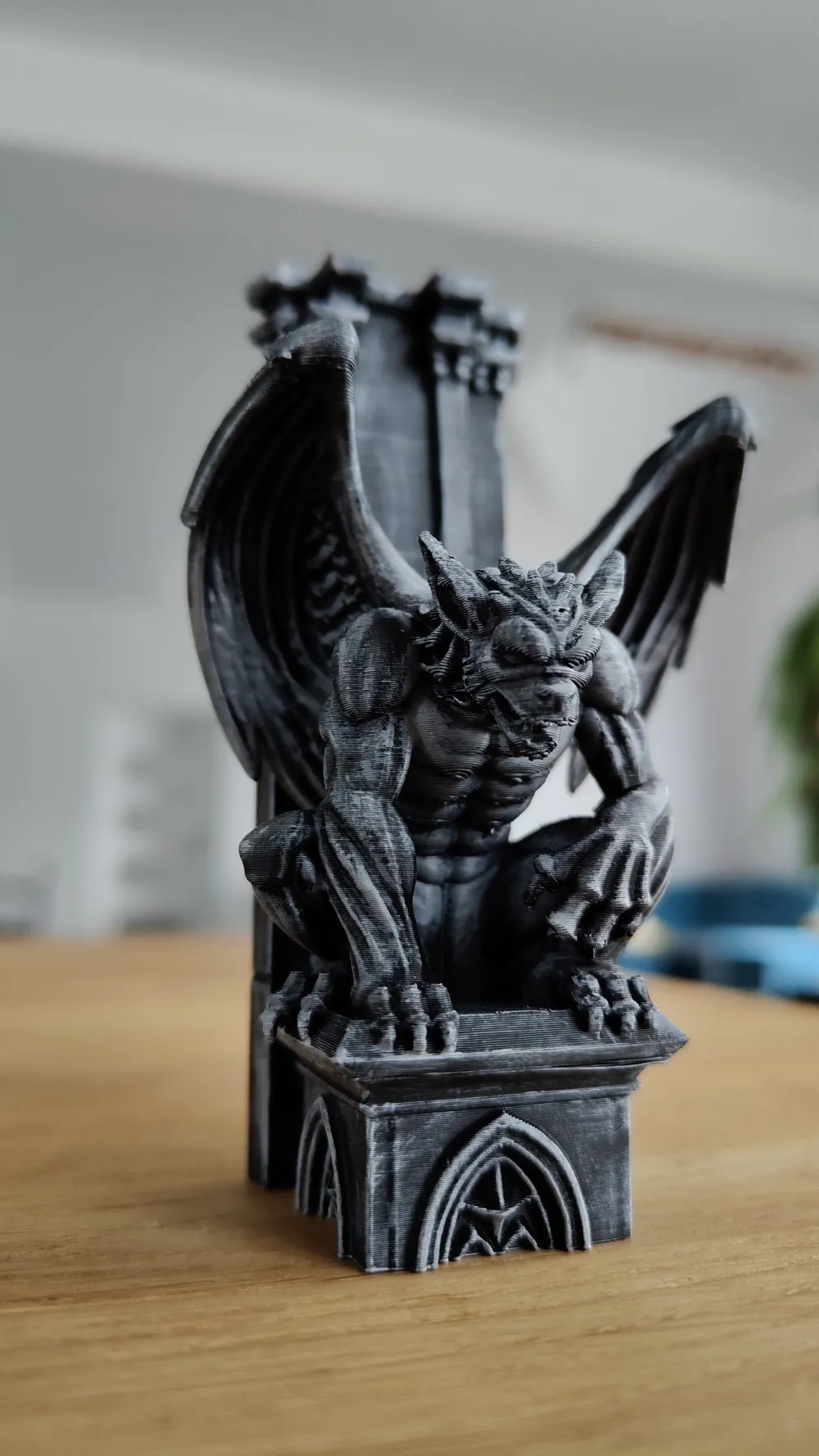 Gargoyle Sentinel - Free 3D Print Model - MakerWorld
