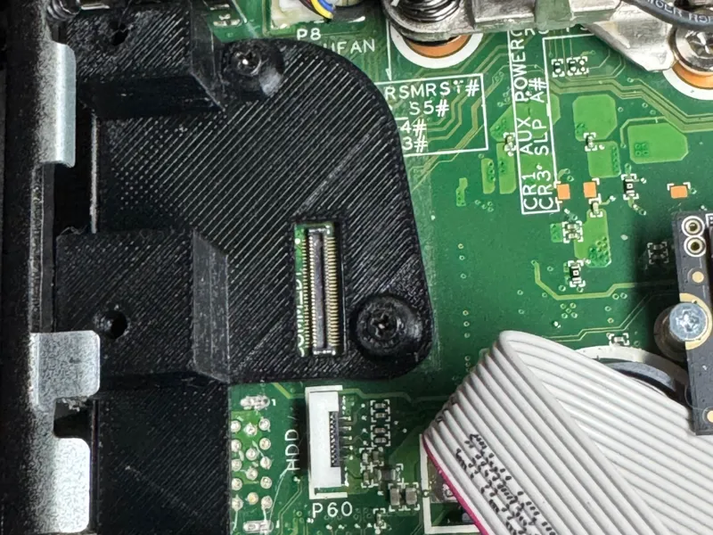 Dual NIC mount plate for HP Mini PCs