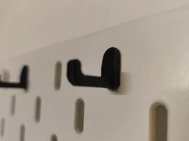 Ikea Skadis Locking Hook
