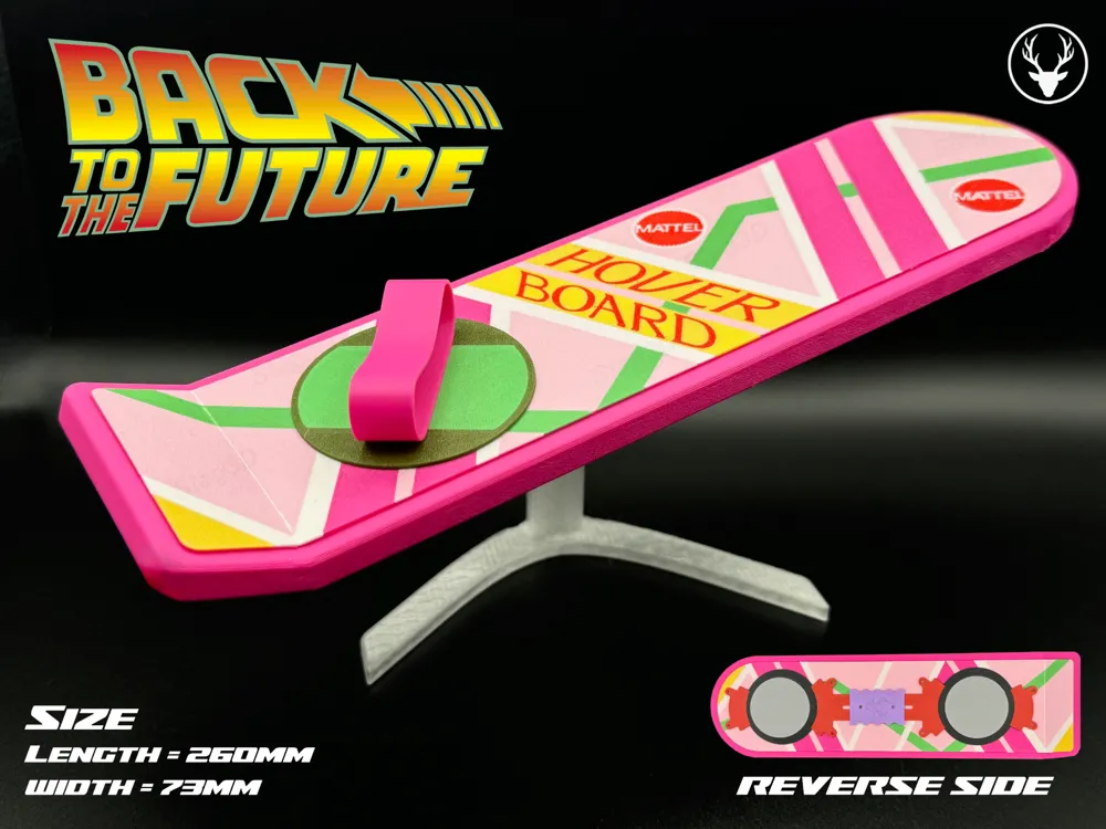 Back to the Future Hoverboard by Stag 3D MakerWorld