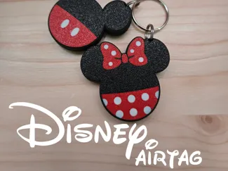 Disney Airtag Keychain