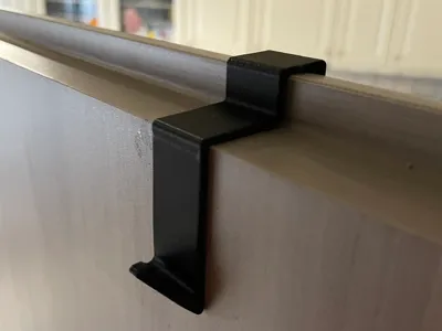 single coat hook for door inside 16mm + 25mm (2mm)