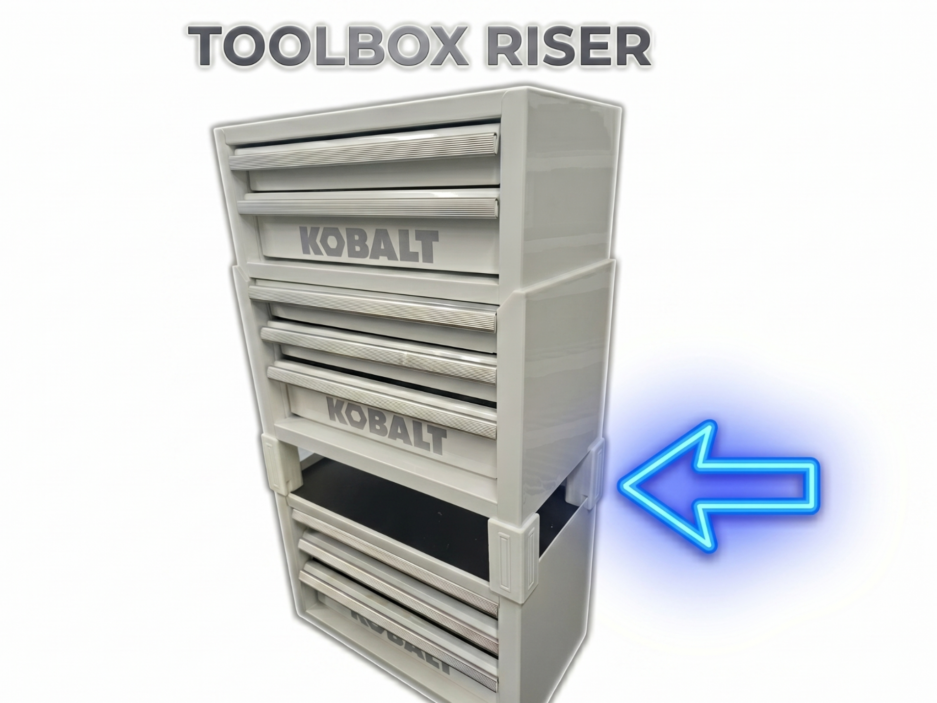 Kobalt Mini Toolbox Stacking Adapters / Risers