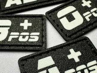 Krvné skupiny pozitívne/blood group positive/patch