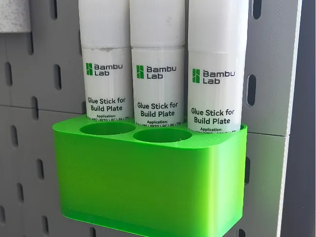 Skadis glue sticks holder