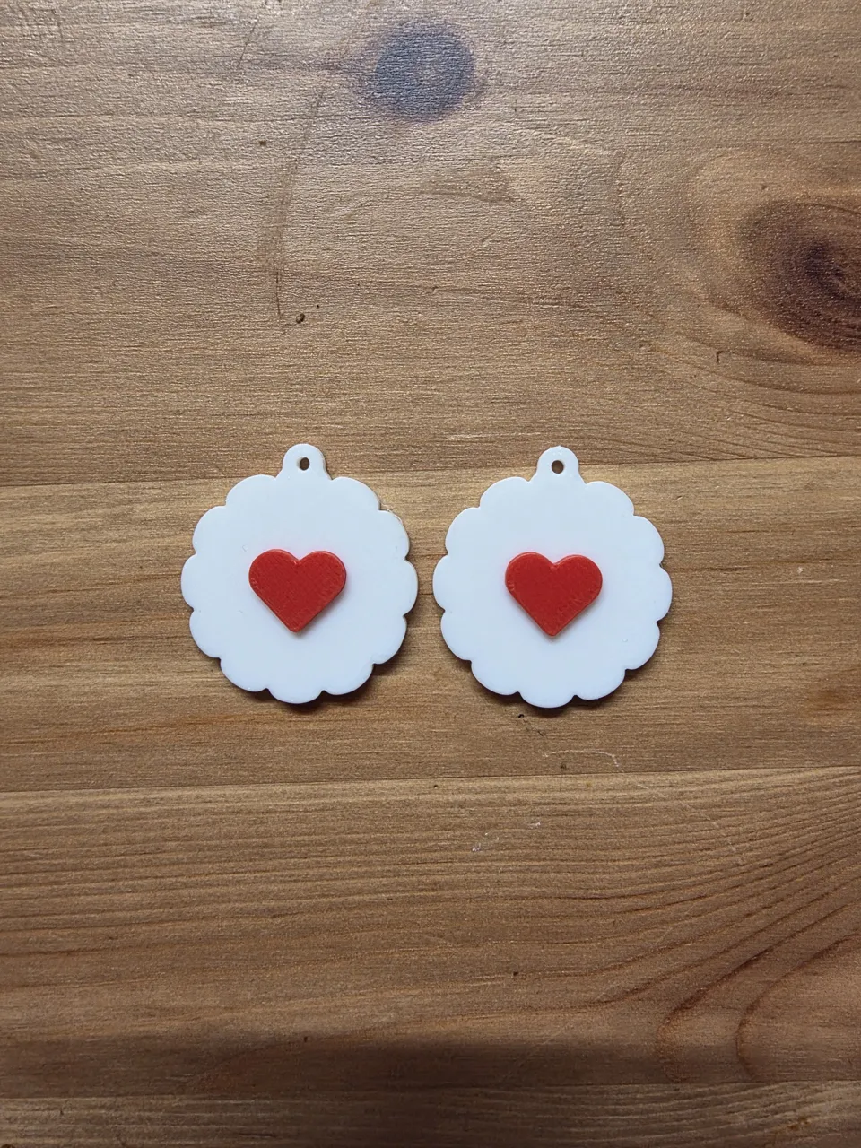 Heart Earrings view 2