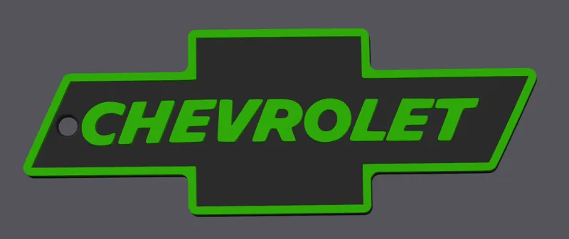 Chevrolet Bowtie Keychain