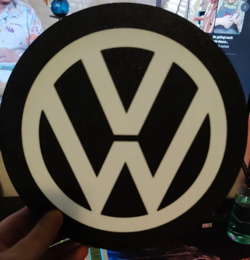 VW Logo Lamp