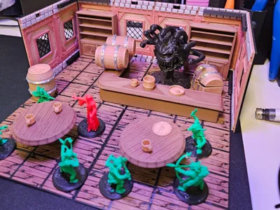 D&D Tavern Terrain set - No AMS required