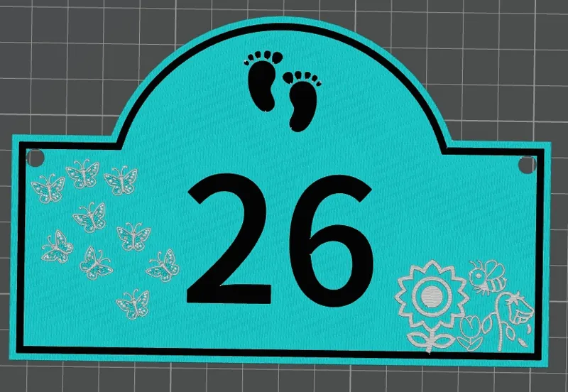 door plate