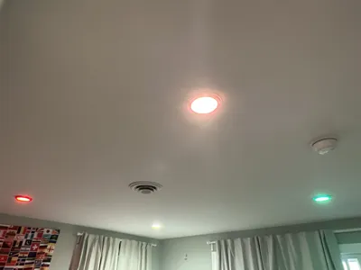 5" LED Recess Lighting color cap.
