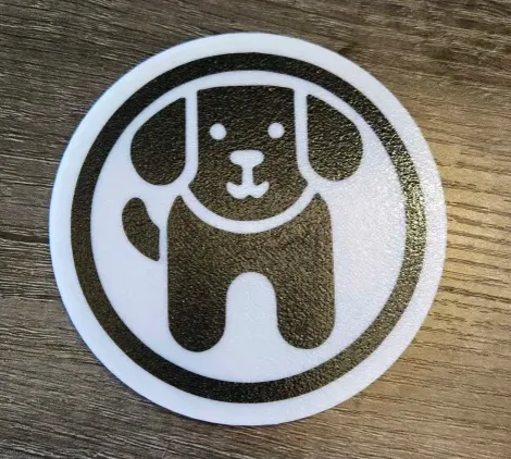 Cute Dog Coaster