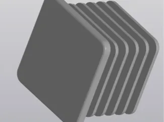 Plug 20x20 mm