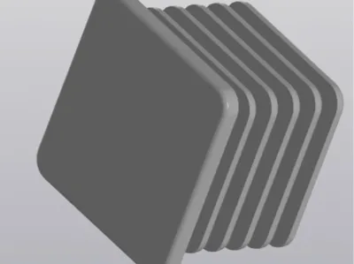 Plug 20x20 mm