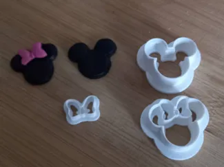 Foremka do modeliny Disney Mickey 