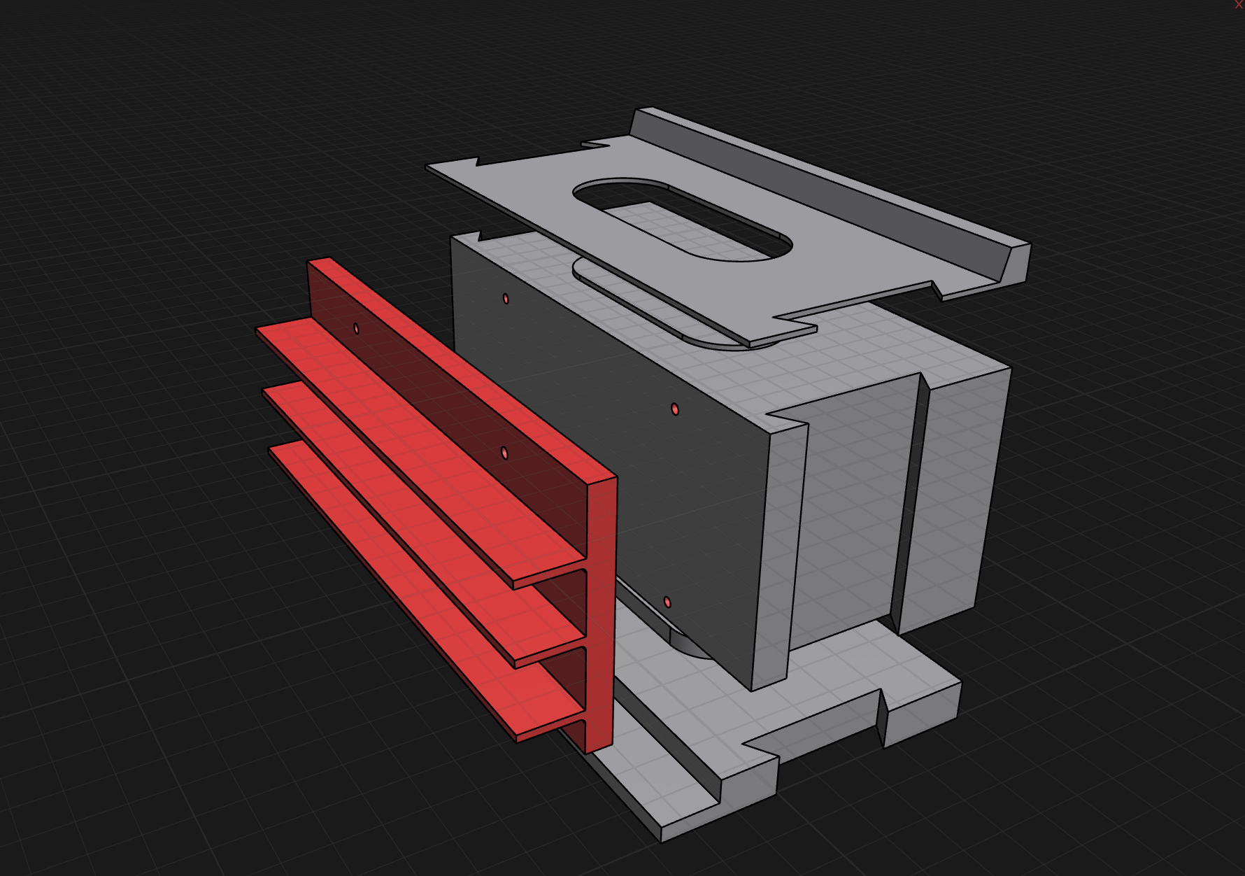 Miniatura 5 do modelo 3D XTool M1 Ultra 增高架