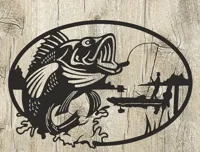 Décoration murale pêche — photo 1