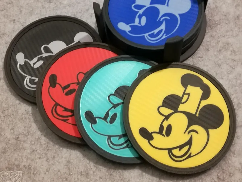 Mickey Mouse Coasters
