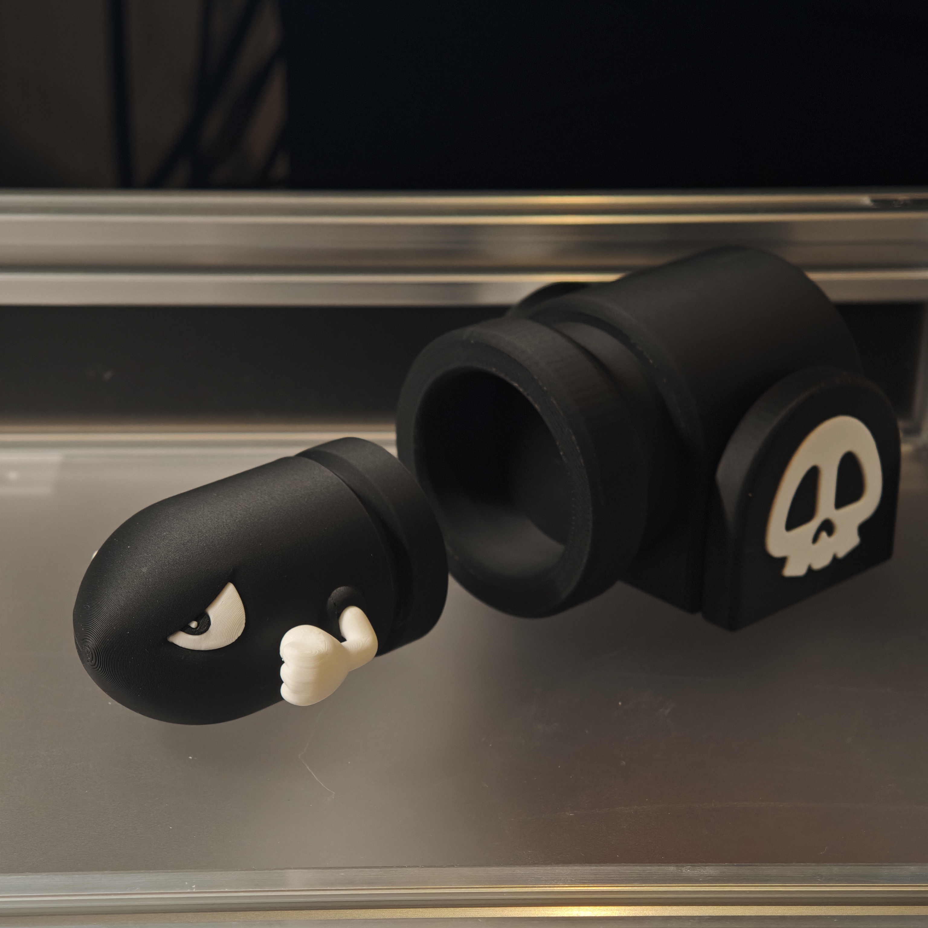 Miniatura 1 do modelo 3D 超级马里奥：奥德赛  炮弹比尔  拆件拼装版本
