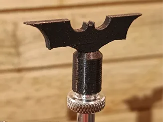 Batman schrader valve stem cap