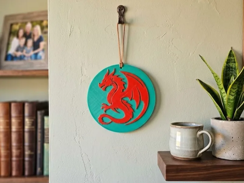 dragon wall art