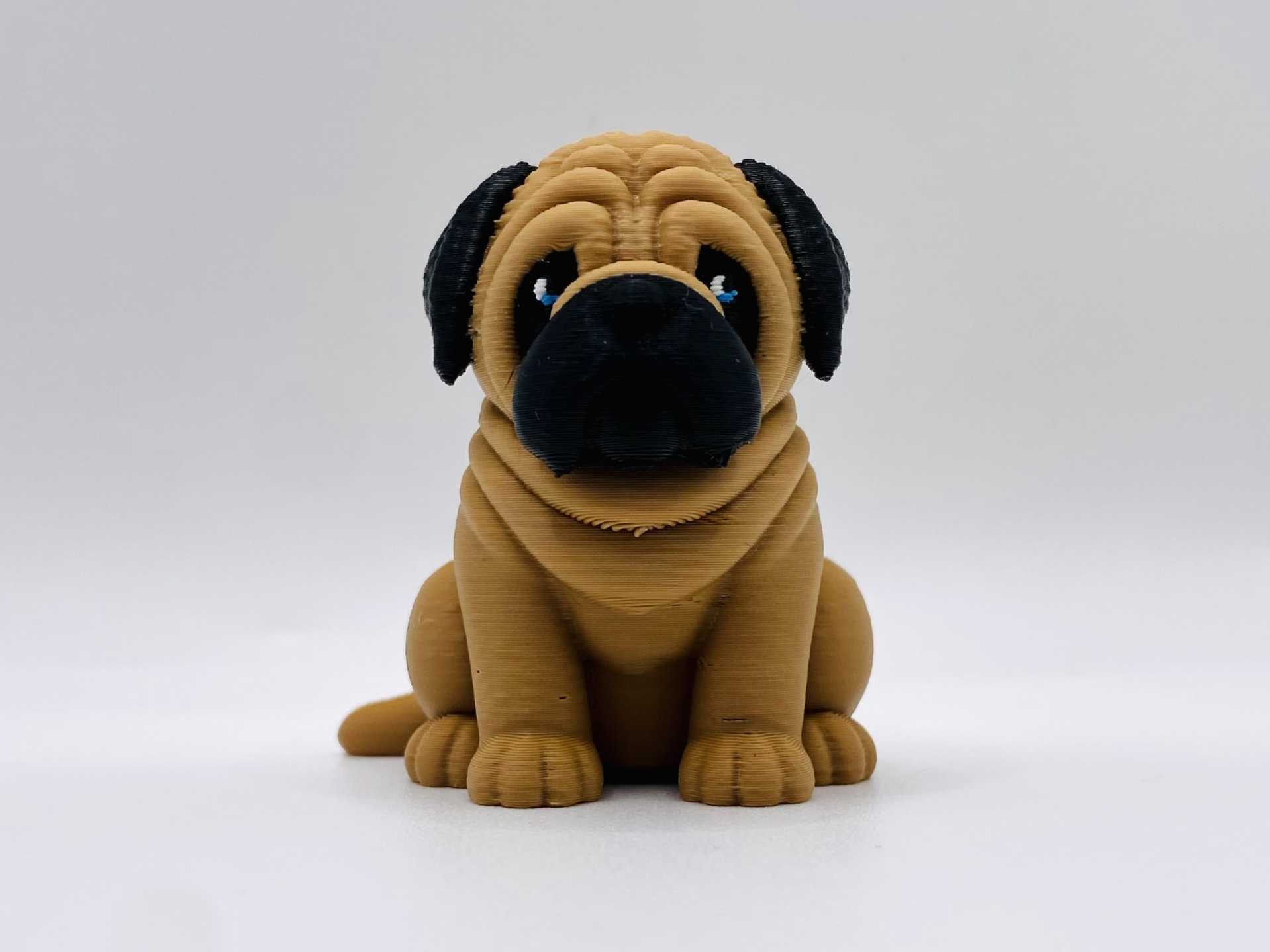 Knitted Mastiff 3D model