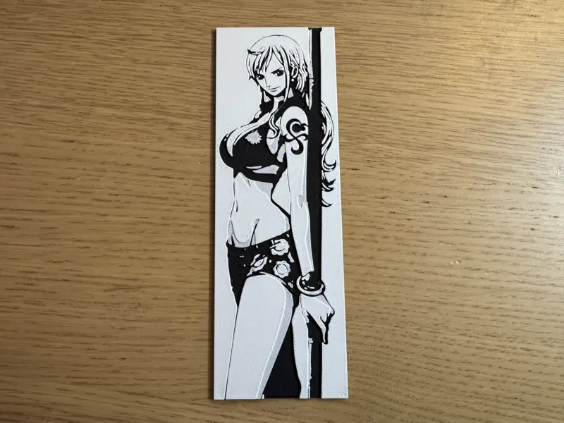 Hueforge nami one piece