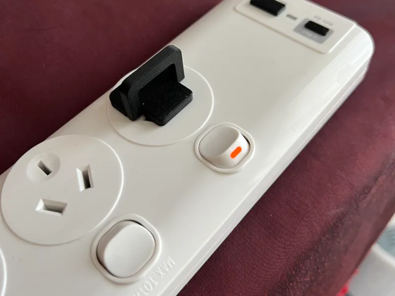 Three Prong Type I Plug cover