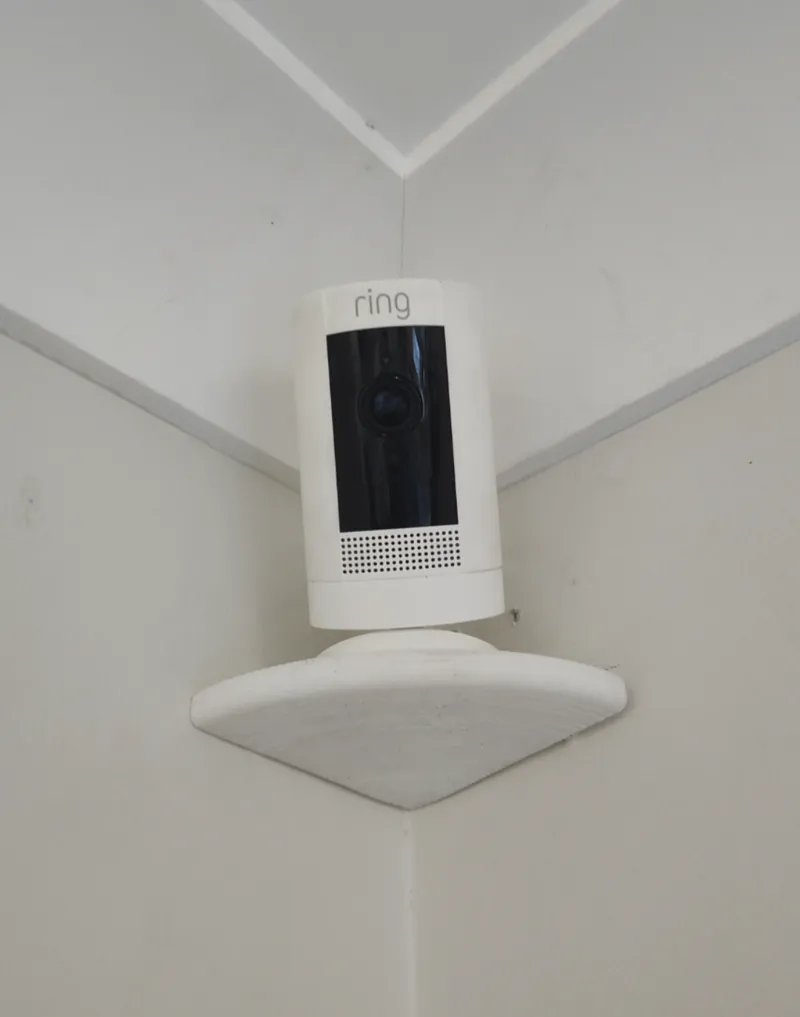 Ring Stick Up Camera - Corner Mount