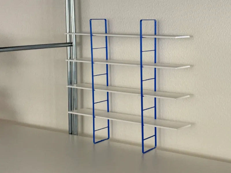 Ikea Byakorre Shelf at scale WIP