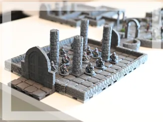 OpenForge 2.0 Dungeon Basics with Low Wall