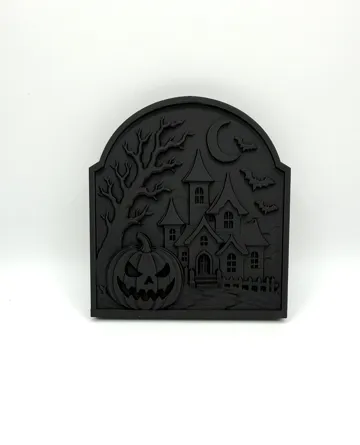 Accesorio de iluminación decorativa: Haunted House Desk Decor — vista de referencia 4