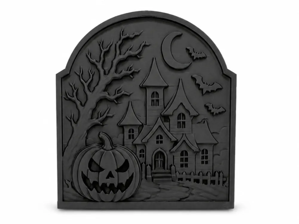 Accesorio de iluminación decorativa: Haunted House Desk Decor. Referencia del modelo original.