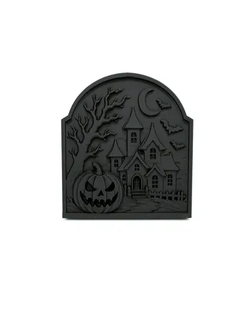 Accesorio de iluminación decorativa: Haunted House Desk Decor — vista de referencia 3